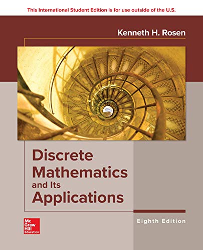 Beispielbild fr ISE Discrete Mathematics and Its Applications zum Verkauf von WorldofBooks