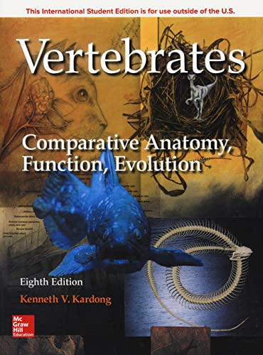 Stock image for Vertebrates: Comparative Anatomy Functio for sale by GF Books, Inc.