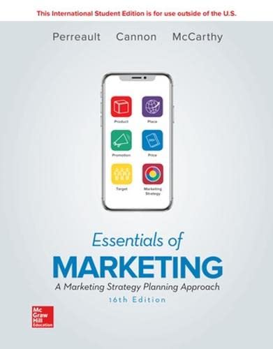 Imagen de archivo de ESSENTIALS OF MARKETING a la venta por GF Books, Inc.