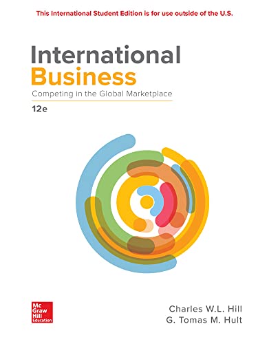 9781260092349: International Business: Competing in the Global Marketplace [Lingua inglese]