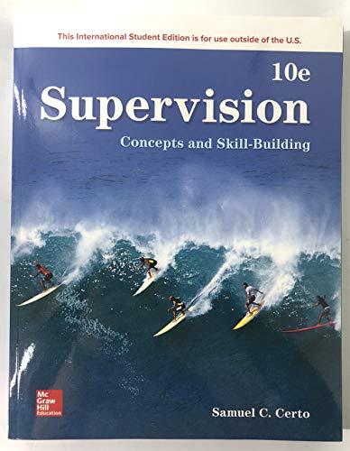 Stock image for Supervision: Concepts and Skill-Building for sale by Wizard Books