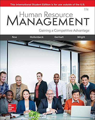 Stock image for Human Resource Management 11Th Edition [Paperback] Noe for sale by Ergodebooks
