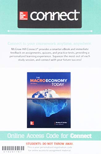 Beispielbild fr Connect 1 Semester Access Card for The Macro Economy Today zum Verkauf von BooksRun