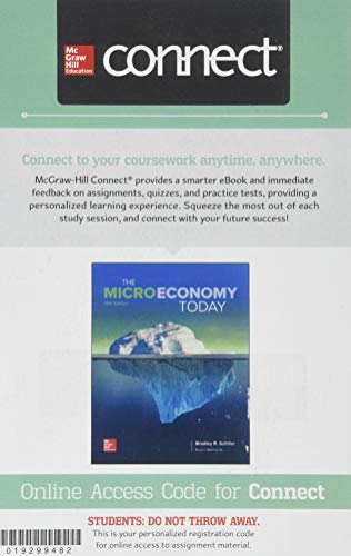Imagen de archivo de Connect 1 Semester Access Card for The Micro Economy Today a la venta por One Planet Books