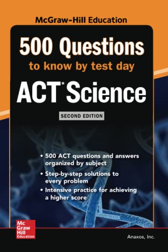 Stock image for 500 ACT Science Questions to Know by Test Day, 2ed (Mcgraw-Hill Education) for sale by SecondSale