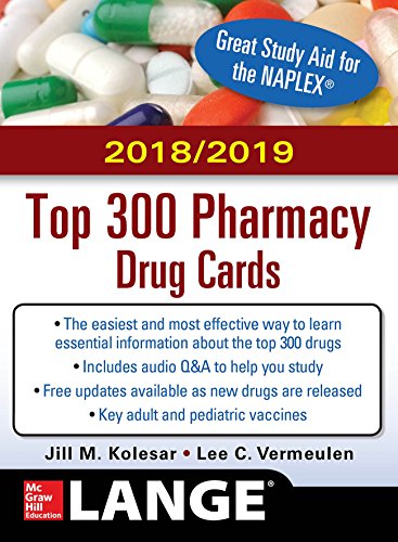 Stock image for McGraw-Hills 2018/2019 Top 300 Pharmacy Drug Cards for sale by Hawking Books