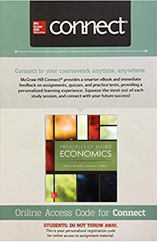 Stock image for Connect Access Card for Principles of Microeconomics for sale by BooksRun