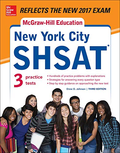 9781260116366: McGraw-Hill Education New York City SHSAT, Third Edition (TEST PREP)