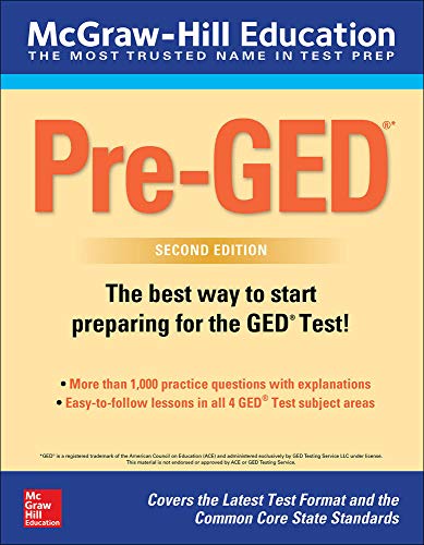 Stock image for McGraw-Hill Education Pre-Ged, Second Edition for sale by ThriftBooks-Atlanta