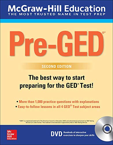 Stock image for McGraw-Hill Education Pre-GED with DVD, Second Edition for sale by Dream Books Co.