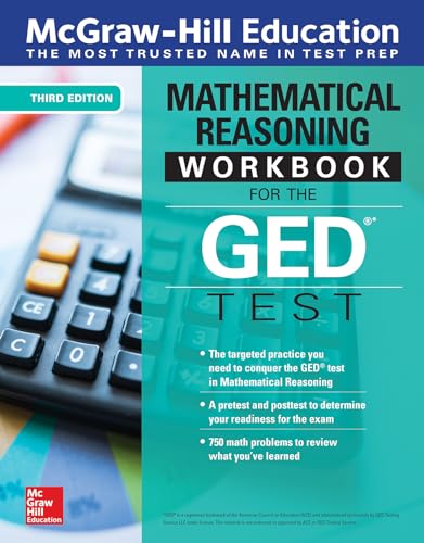 Stock image for McGraw-Hill Education Mathematical Reasoning Workbook for the GED Test, Third Edition for sale by Book Deals