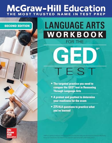 Stock image for McGraw-Hill Education Language Arts Workbook for the GED Test, Second Edition for sale by SecondSale