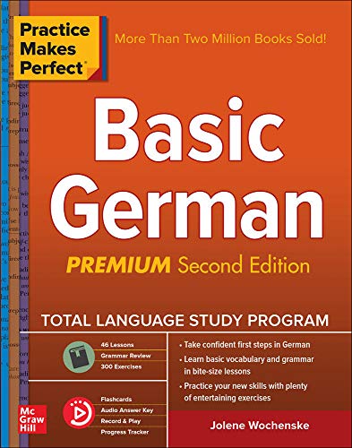 Beispielbild fr Practice Makes Perfect: Basic German, Premium Second Edition zum Verkauf von Blackwell's
