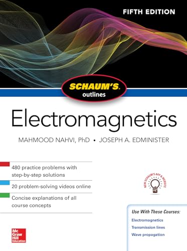 9781260120974: Schaum's Outline of Electromagnetics, Fifth Edition (SCHAUMS' ENGINEERING)