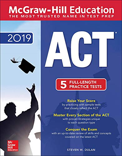 Imagen de archivo de McGraw-Hill ACT 2019 Edition a la venta por Better World Books