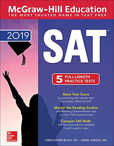 9781260122107: McGraw-Hill Education SAT 2019