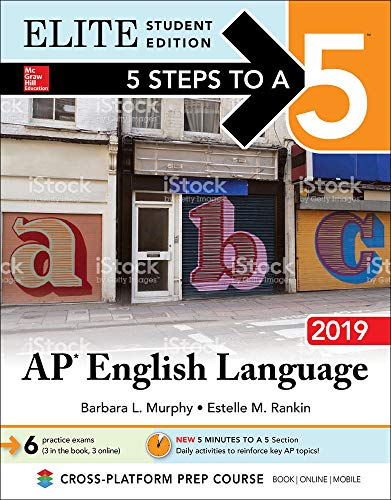 Beispielbild fr 5 Steps to a 5: AP English Language 2019 Elite Student edition zum Verkauf von Gulf Coast Books