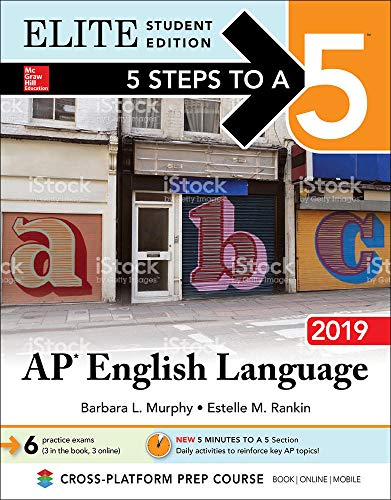 Stock image for 5 Steps to a 5: AP English Language 2019 Elite Student edition for sale by Better World Books