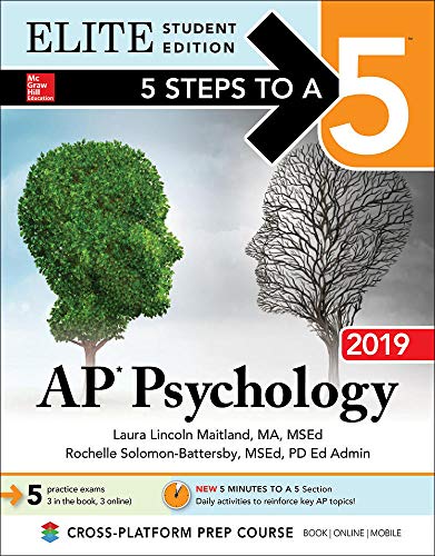Beispielbild fr 5 Steps to a 5: AP Psychology 2019 Elite Student Edition zum Verkauf von Buchpark