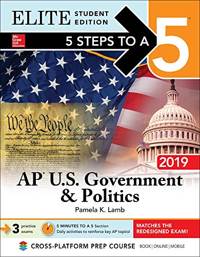 Stock image for 5 Steps to a 5: AP U.S. Government & Politics 2019 Elite Student Edition for sale by SecondSale