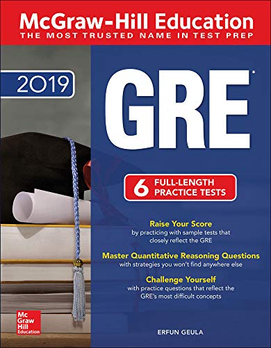 Stock image for McGraw-Hill Education GRE 2019 for sale by SecondSale