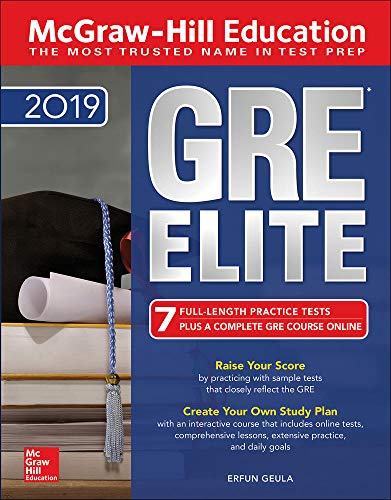 Stock image for McGraw-Hill Education GRE ELITE 2019 for sale by SecondSale