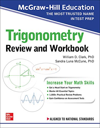 9781260128925: McGraw-Hill Education Trigonometry Review and Workbook (TEST PREP)