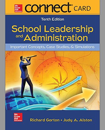 9781260130430: Connect Access Card for School Leadership and Administration