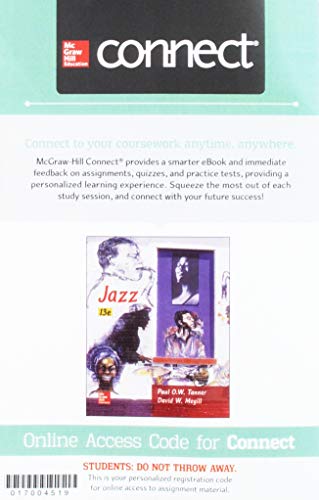 Imagen de archivo de Connect Access Card for Jazz a la venta por Textbooks_Source