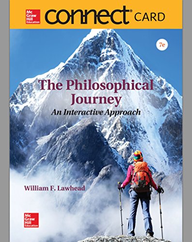 Stock image for Connect Access Card for The Philosophical Journey: An Interactive Approach for sale by Textbooks_Source