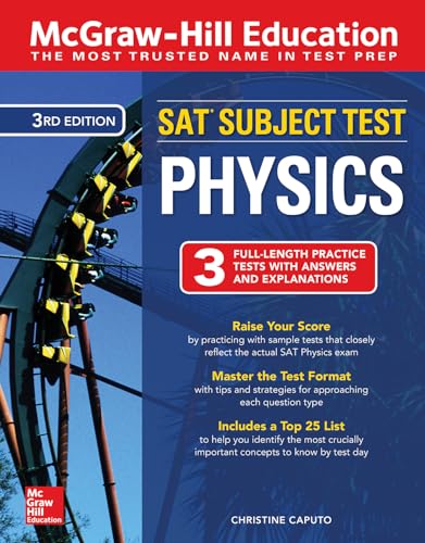 Imagen de archivo de McGraw-Hill Education SAT Subject Test Physics Third Edition (TEST PREP) a la venta por AwesomeBooks