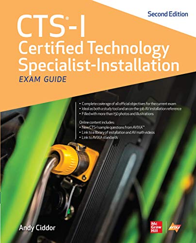 Beispielbild fr CTS-I Certified Technology Specialist-Installation Exam Guide zum Verkauf von Blackwell's