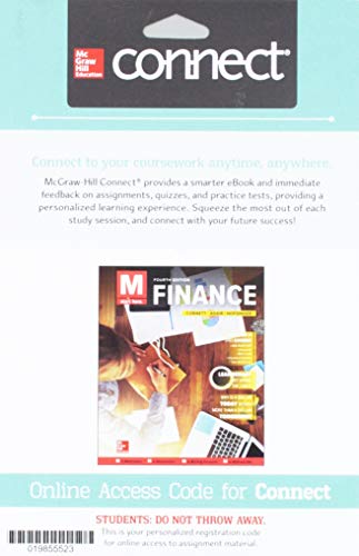 Stock image for Connect Access Card for M: Finance for sale by BooksRun