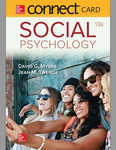 9781260139822: Social Psychology Connect Online Access Card