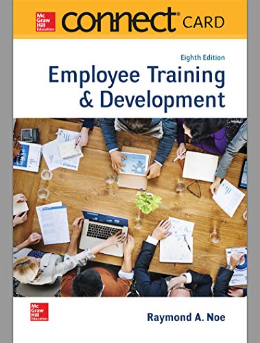 Stock image for Connect Access Card for Employee Training & Development for sale by Facetextbooks