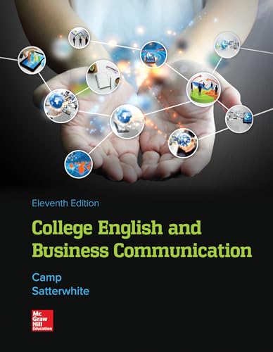 9781260141238: LOOSE LEAF for College English and Business Communication