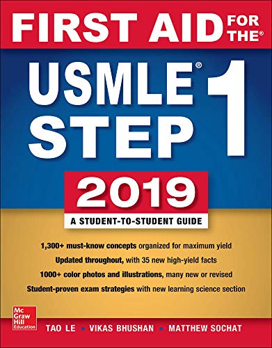 Stock image for First Aid for the USMLE Step 1 2019, Twenty-ninth edition for sale by ZBK Books