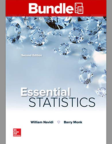 Stock image for Essential Statistics 2e with Connect Math Hosted by ALEKS Access Card (Package: Loose Leaf) for sale by a2zbooks