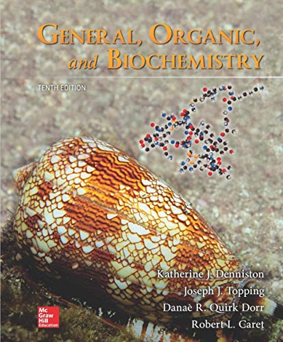 Beispielbild fr General, Organic, and Biochemistry zum Verkauf von Better World Books