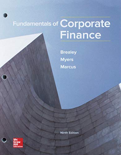 Beispielbild fr GEN COMBO LOOSELEAF FUNDAMENTALS OF CORPORATE FINANCE; CONNECT ACCESS CARD zum Verkauf von HPB-Red