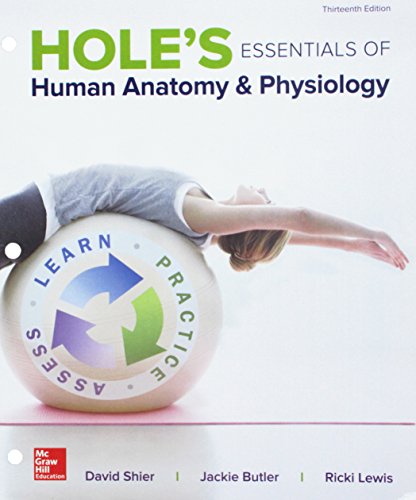 Imagen de archivo de Loose Leaf for Holes Essentials Human Anatomy & Physiology a la venta por Facetextbooks