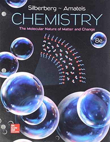 Imagen de archivo de Loose Leaf for Chemistry: The Molecular Nature of Matter and Change a la venta por BookHolders