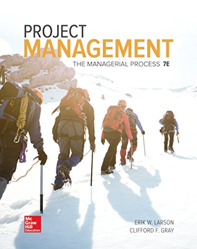 Beispielbild fr Loose Leaf for Project Management: The Managerial Process 7e zum Verkauf von SecondSale