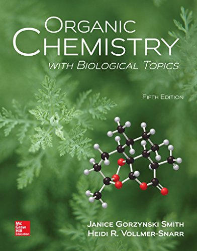 Imagen de archivo de Loose Leaf for Organic Chemistry with Biological Topics a la venta por BooksRun