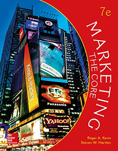 Imagen de archivo de Marketing The Core a la venta por BookHolders