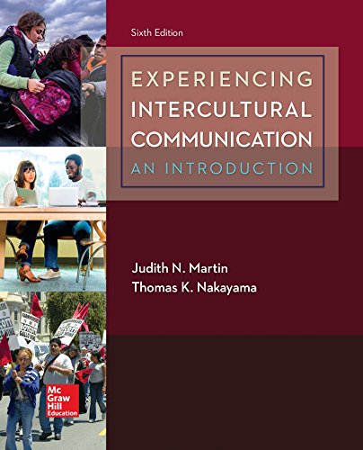 Stock image for Loose Leaf for Experiencing Intercultural Communication: An Introduction Martin, Judith for sale by Vintage Book Shoppe