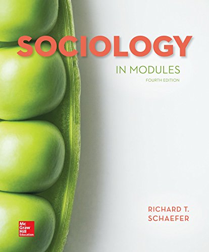 Beispielbild fr Loose Leaf for Sociology in Modules zum Verkauf von Better World Books