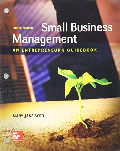 9781260152838: Loose Leaf Small Business Management: An Entrepreneurs Guidebk: An Entrepreneurs Guidebook