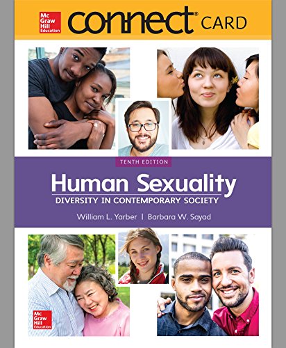 Beispielbild fr Connect Access Card for Human Sexuality: Diversity in Contemporary America [Printed Access Code] Yarber, William; Sayad, Barbara and Strong, Bryan zum Verkauf von Bookseller909
