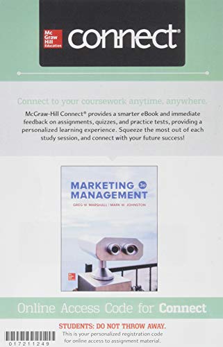Stock image for Connect Access Card for Marketing Management for sale by Textbooks_Source